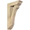 Ekena Millwork Legacy Traditional Rough Sawn Bracket w/ Offset Brace, Douglas Fir, 6"W x 18"D x 30"H BKT0604X18X30LEC01RDF - alternate 1